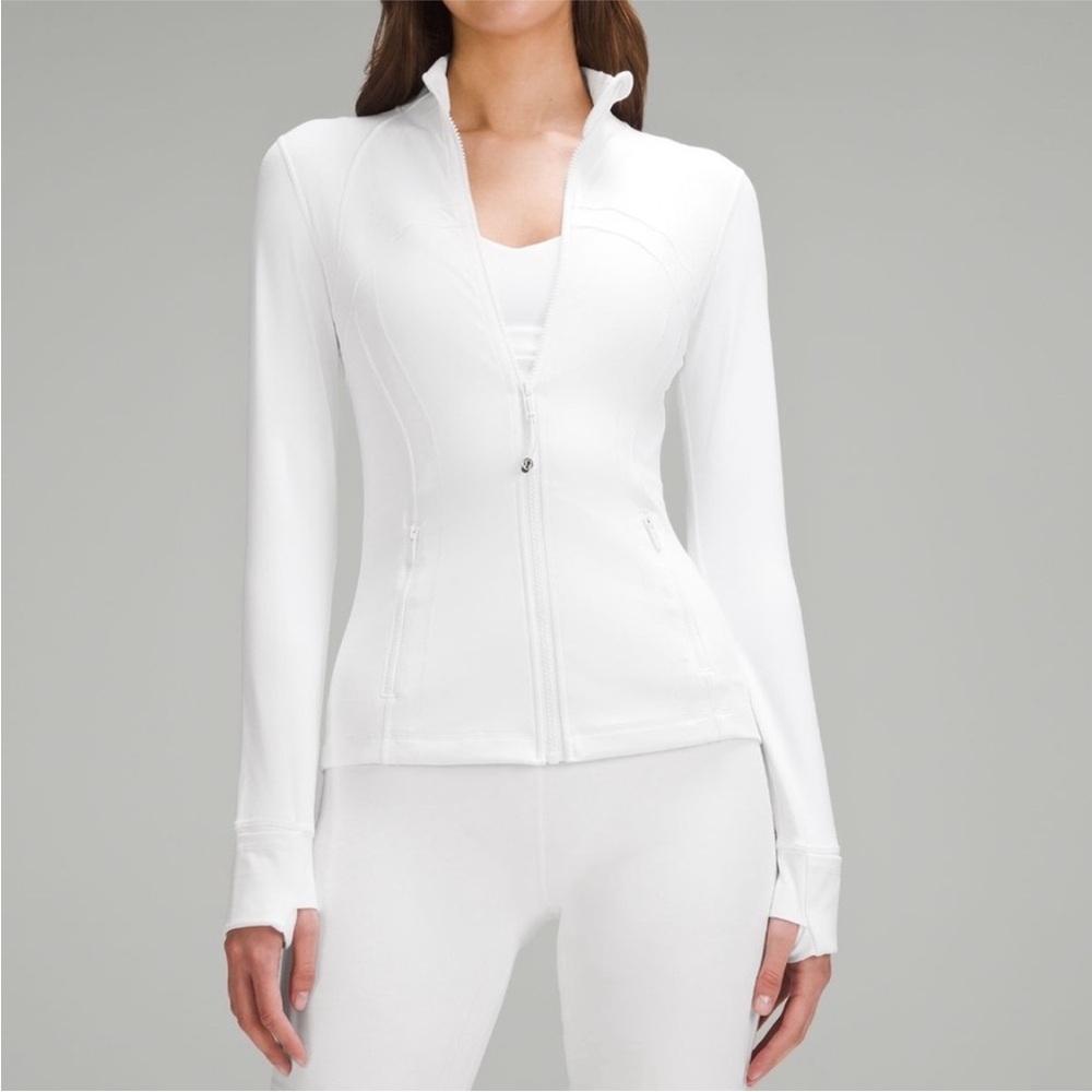 Lululemon define jacket in white size 4